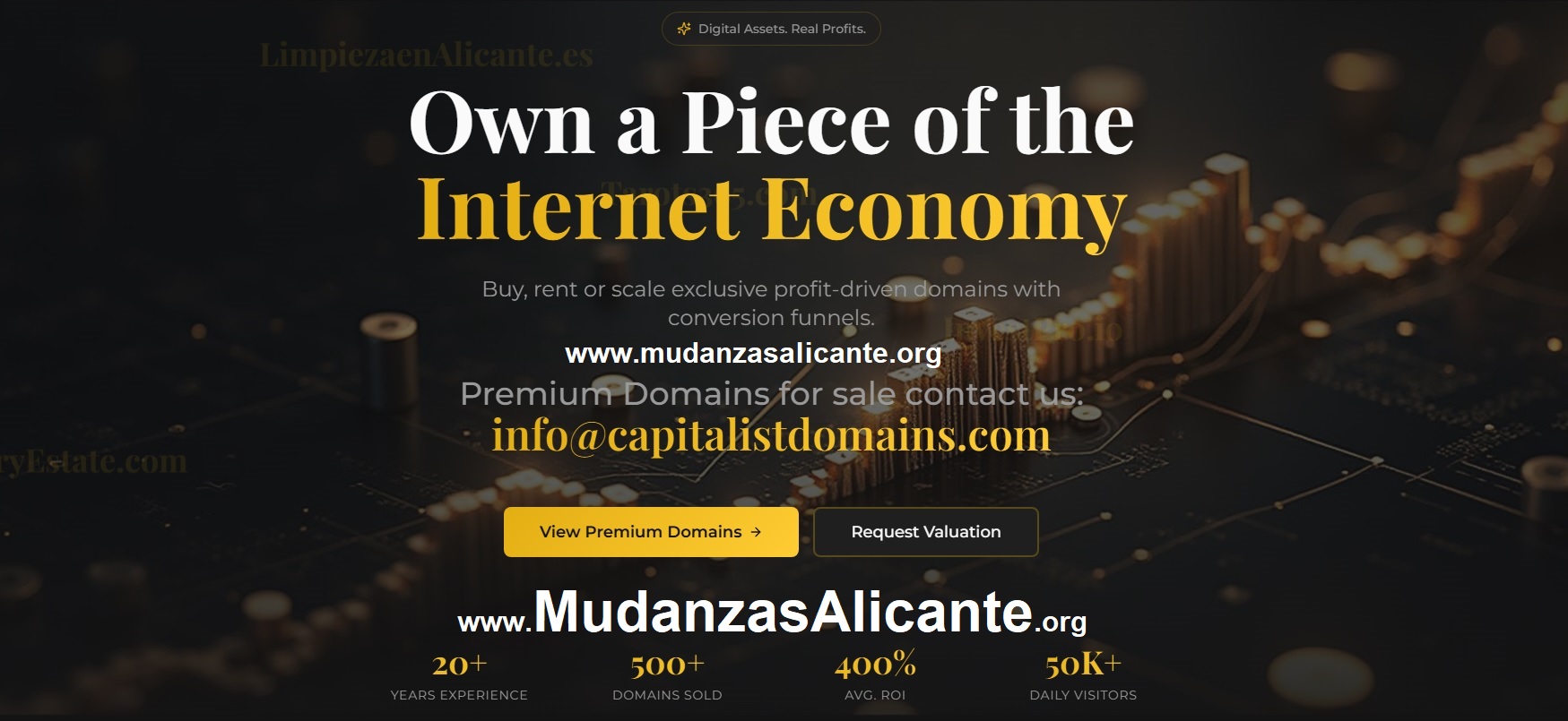 MudanzasAlicante.org - marca para servicios de mudanzas en Alicante